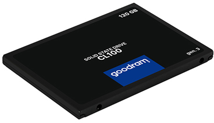 Dysk SSD Goodram CL100 Gen.3 120GB 2.5" SATA III 3D NAND TLC (SSDPR-CL100-120-G3) - obraz 3