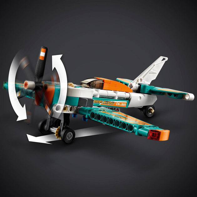 Конструктор LEGO Technic Спортивний літак 154 деталі (42117) - зображення 8