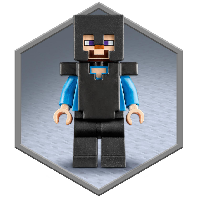 Zestaw klocków LEGO Minecraft Zniszczony portal 316 elementów (21172) - obraz 8