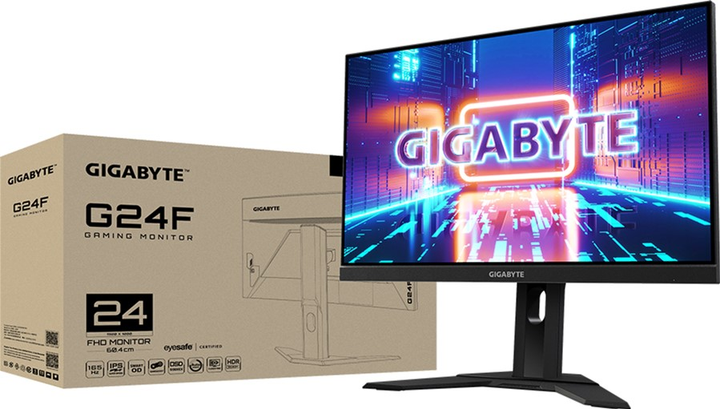 Monitor 23.8" Gigabyte G24F Gaming Monitor - obraz 9