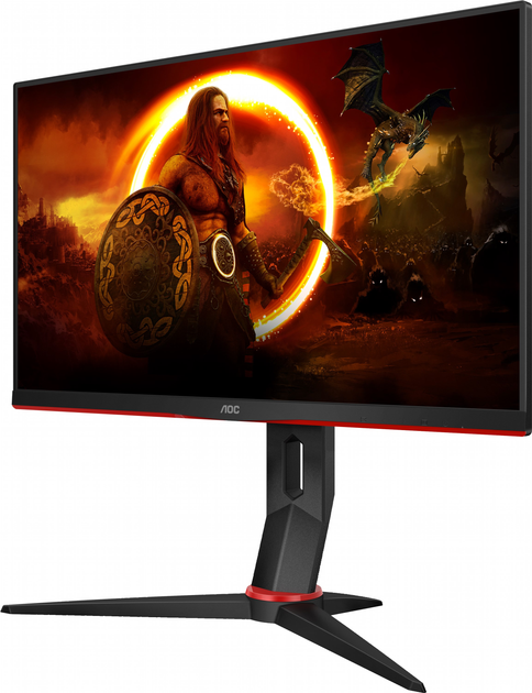 Monitor 23,8" AOC 24G2SU/BK - obraz 3