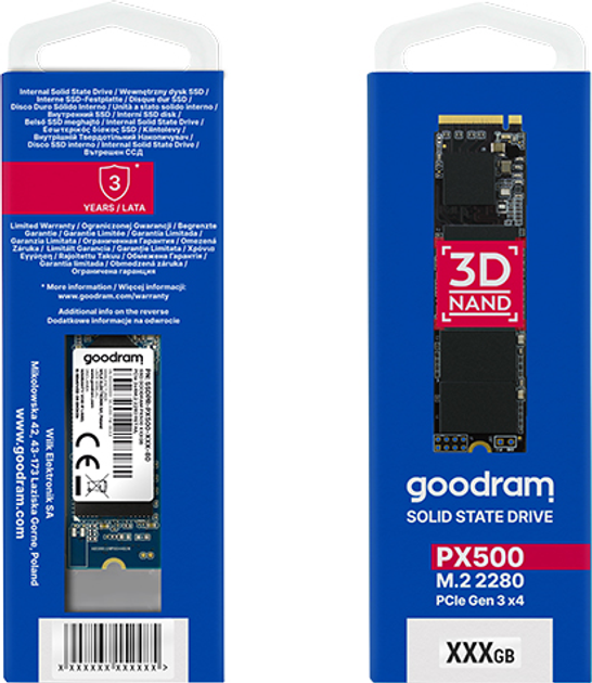 Dysk SSD Goodram PX500 Gen.2 512GB M.2 2280 PCIe 3.0 x4 NVMe 3D NAND TLC (SSDPR-PX500-512-80-G2) - obraz 6
