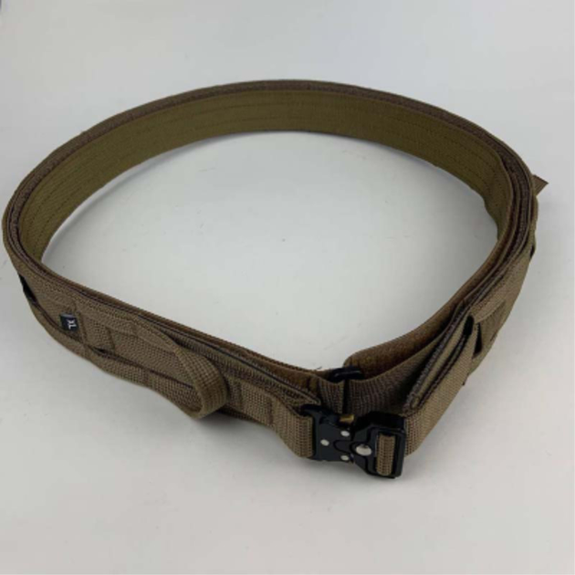 Ремень тактический мужской с системой моли Molle ВСУ (ЗСУ) Range belt 20221919 7273 L - изображение 1