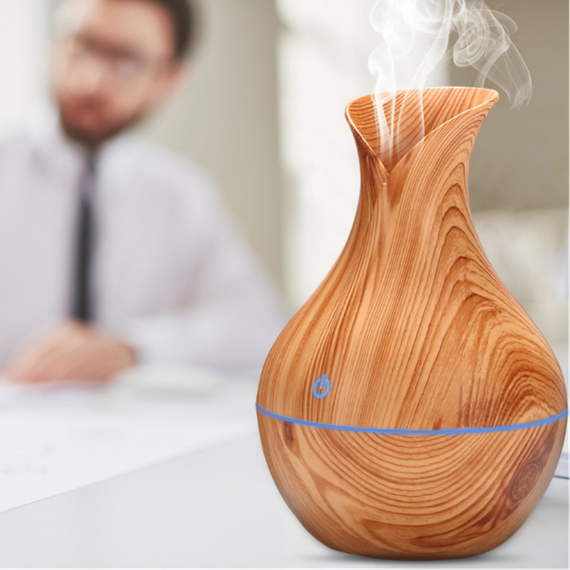 Ультразвуковий зволожувач повітря аромадіфузор Humidifier Ultrasonic Aroma з LED підсвічуванням. - зображення 7