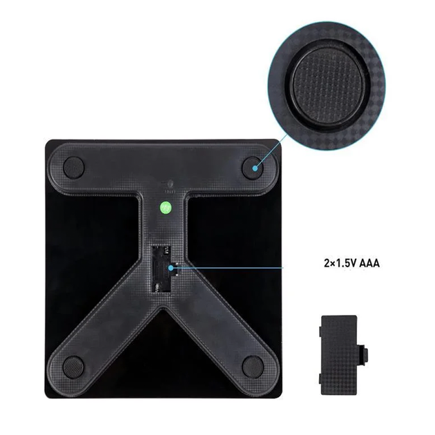 Весы напольные умные фитнес весы А-8003 Bluetooth до 180 кг Смарт весы с приложением - изображение 4