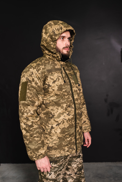 Куртка-бушлат військова чоловіча тактична ЗСУ Піксель 8701 52 розмір - зображення 2