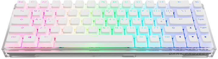 Клавиатура проводная Dark Project Transparent Pudding PBT Mech. g3ms ...