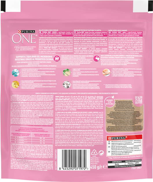 Сухий корм Purina One Junior для кошенят з куркою 450 г (8445290071972) - зображення 3