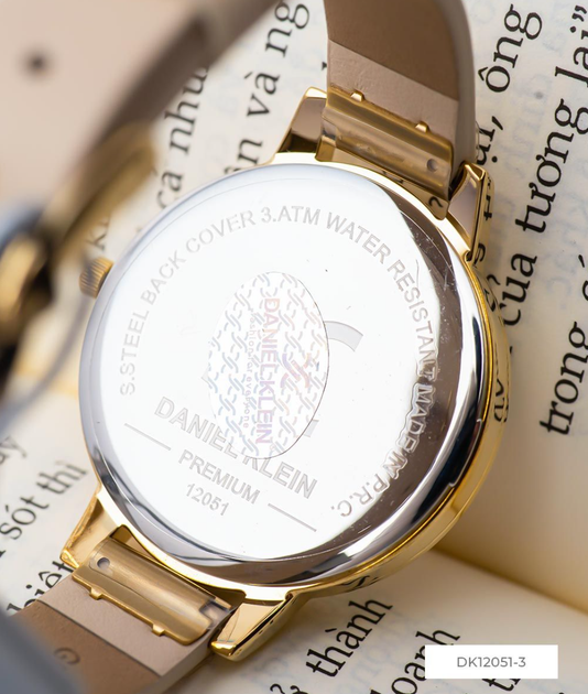 Жіночий наручний годинник DANIEL KLEIN DK12051-3 Світло-коричневий з сріблястим - Фото 5 Жіночий наручний годинник DANIEL KLEIN DK12051-3 Світло-коричневий з сріблястим - зображення 5