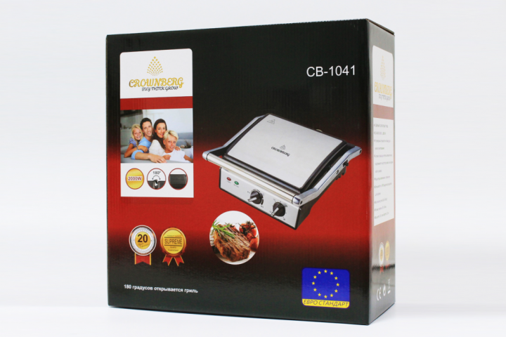Гриль прижимной Crownberg CB-1041 - изображение 6