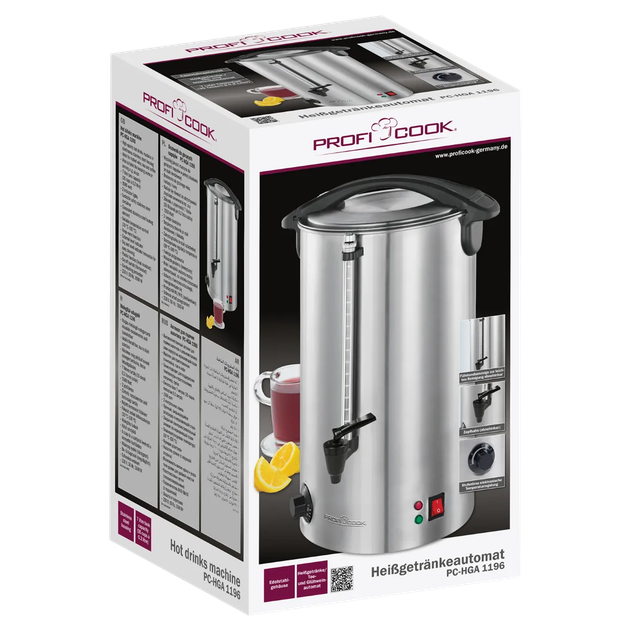 Аппарат для приготовления глинтвейна термопот Profi Cook PC-HGA 1196 - изображение 6