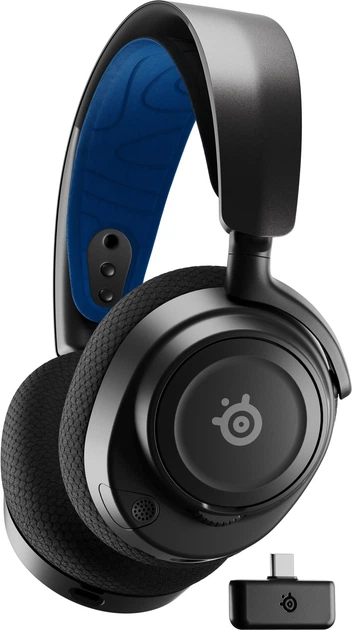 美品) SteelSeries Arctis Nova 7P wireless Наушники SteelSeries Arctis Nova 7P Wireless Black (SS61559
