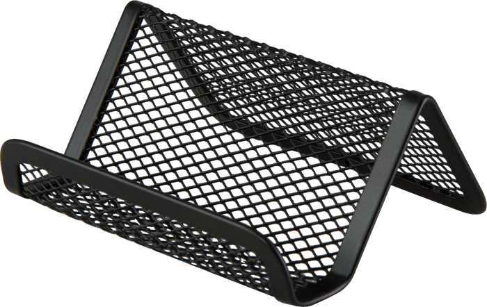 Металева підставка для візиток Buromax Чорна (BM.6225-01) - Фото 1 Металева підставка для візиток Buromax Чорна (BM.6225-01) - изображение 1