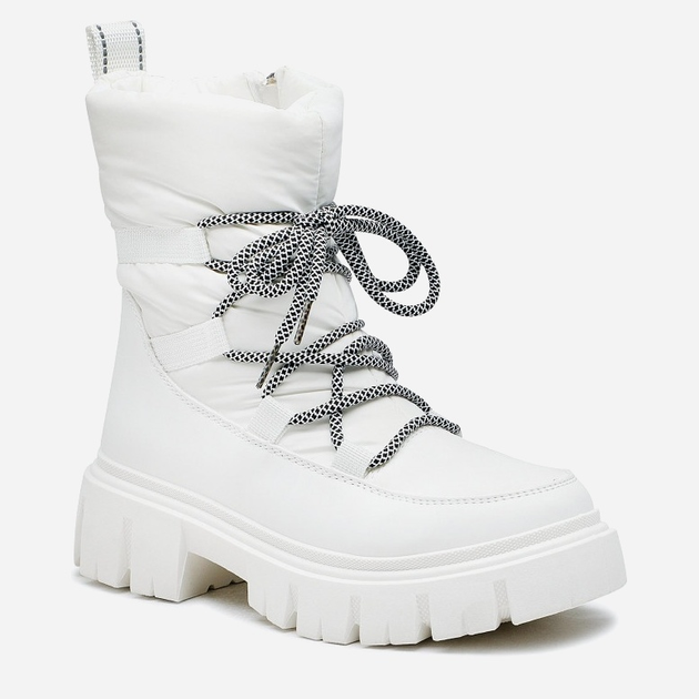 Жіночі зимові черевики високі Jenny Fairy HY211257 38 24.5 см Білі (5904862252278) - зображення 2