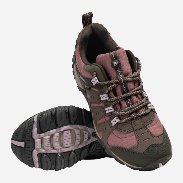 Buty trekkingowe damskie niskie gore tex Merrell Wms Accentor Sport Gtx Boulder J036642 37 (6.5US) 23.5 cm Różowy/Brązowy (194917542729) - obraz 2