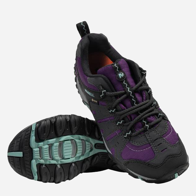 Жіночі черевики для треккінгу Merrell Wms Accentor Sport Gtx J98406 37 (6.5US) 23.5 см Чорний/Фіолетовий (886129704162) - зображення 2