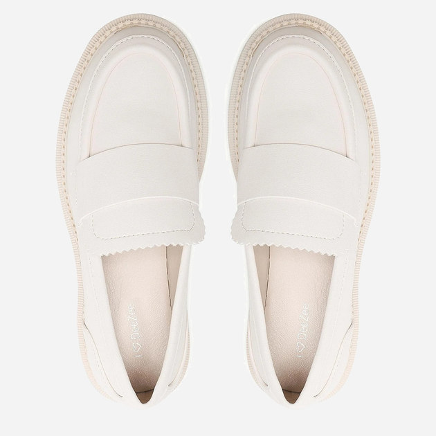Loafersy Damskie DeeZee H101201-01 36 22,5 cm Beżowe (5904248995621) - obraz 4