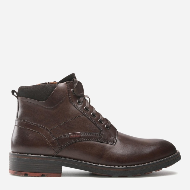 Botki męskie skórzane sznurowane Lasocki MB-PACINO-03 40 25.8 cm Brązowe (5904862270098) - obraz 1