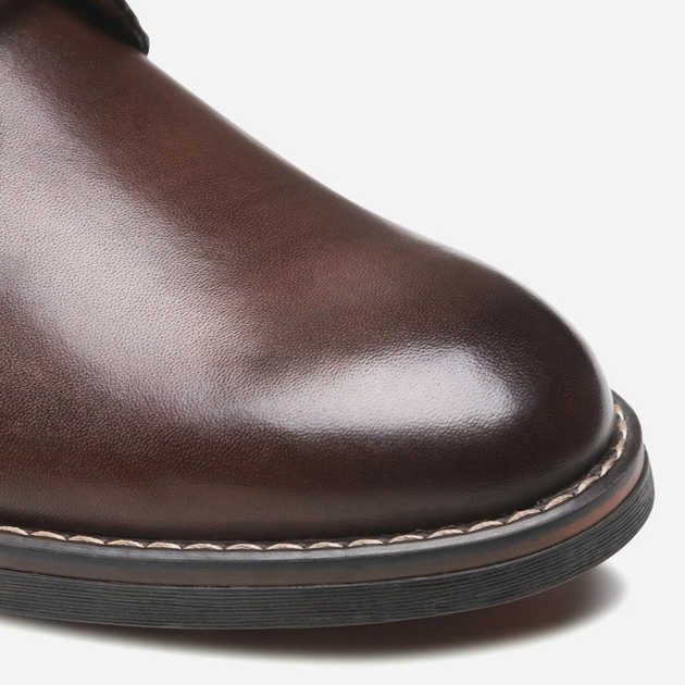 Botki męskie skórzane sznurowane Lasocki MB-PACINO-03 40 25.8 cm Brązowe (5904862270098) - obraz 6
