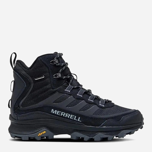 Zimowe buty trekkingowe męskie wysokie wodoodporne Merrell Moab Speed ​​Thermo Mid WTPF M J066911 43 (9US) 27 cm Czarne (194917549544) - obraz 1