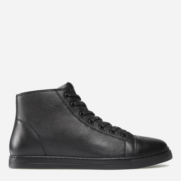 Botki męskie skórzane sznurowane Gino Rossi MI08-OTSEGO-33 44 29.9 cm Czarne (5904862436562) - obraz 1