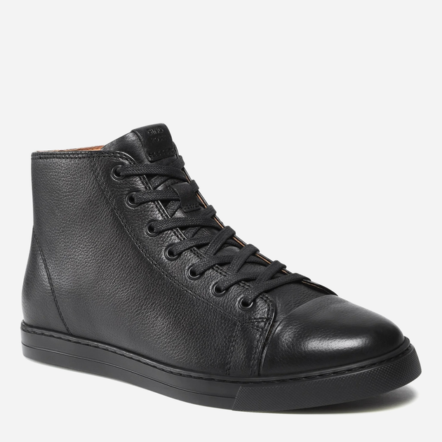 Botki męskie skórzane sznurowane Gino Rossi MI08-OTSEGO-33 44 29.9 cm Czarne (5904862436562) - obraz 2