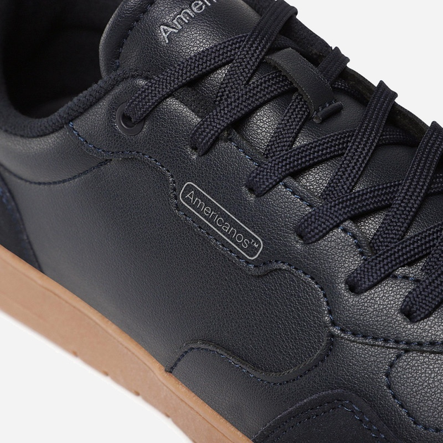 Sneakersy męskie do kostki Americanos MP07-11724-01 45 29.5 cm Granatowe (5904862132563) - obraz 6