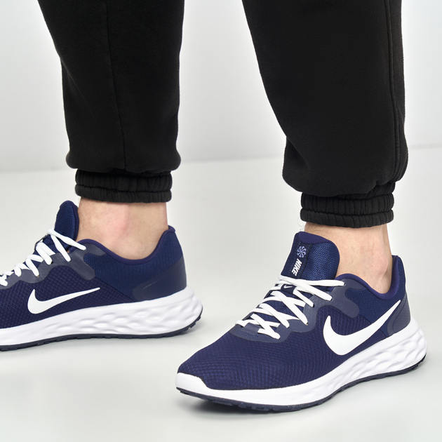 Чоловічі кросівки для бігу Nike Revolution 6 Next Nature DC3728-401 42.5 (9US) 27 см Темно-сині (195243075646) - зображення 2