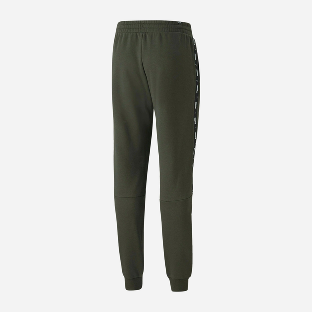 Spodnie dresowe męskie Puma Ess+ Tape Fl Cl 849042-70 L Zielone (4064535820072) - obraz 5