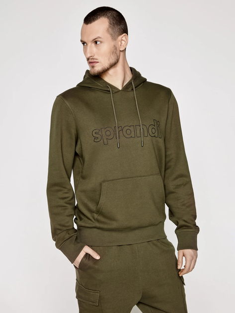 Худі чоловіче Sprandi SS21-BLM003 XXL Хакі (5903698655741) - зображення 1