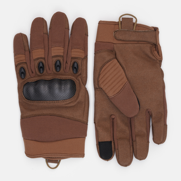 Тактические перчатки Tru-spec 5ive Star Gear Hard Knuckle XL COY (3821006) - изображение 1