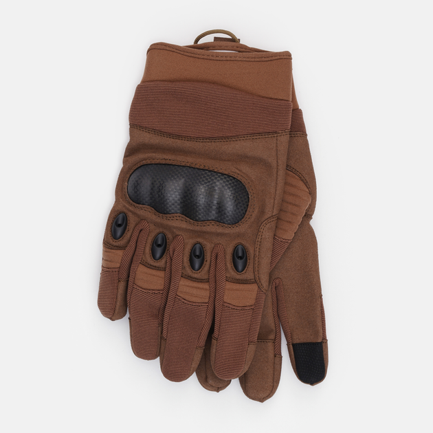 Тактические перчатки Tru-spec 5ive Star Gear Hard Knuckle M COY (3821004) - изображение 2