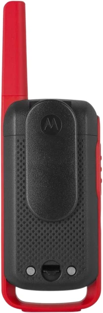 Рація Motorola Talkabout T62 Twin Pack&ChgrWE Red (B6P00811RDRMAW) - зображення 4