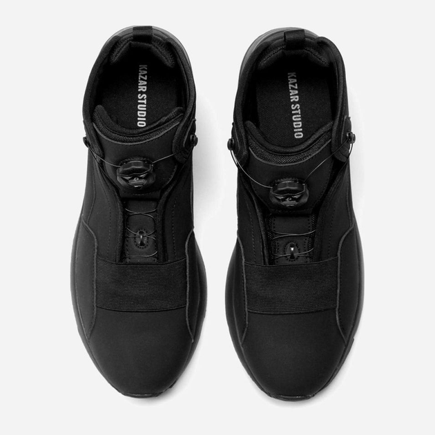 Sneakersy męskie na platformie za kostkę wsuwane Kazar 42726-S2-00 43 28 cm Czarne (5902912716596) - obraz 3