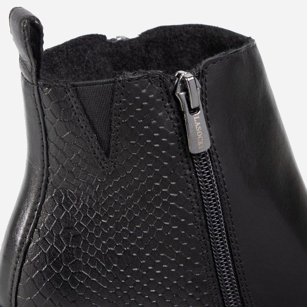 Жіночі ботильйони Lasocki RST-2159-03 38 24.8 см Чорні (5903698134376) - зображення 6