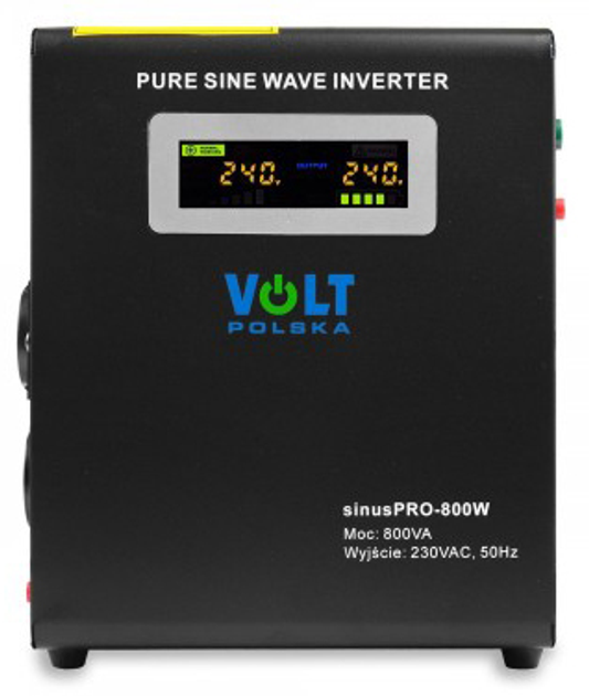 UPS Volt Polska SINUS PRO 800 W (3SP098012W) - obraz 2