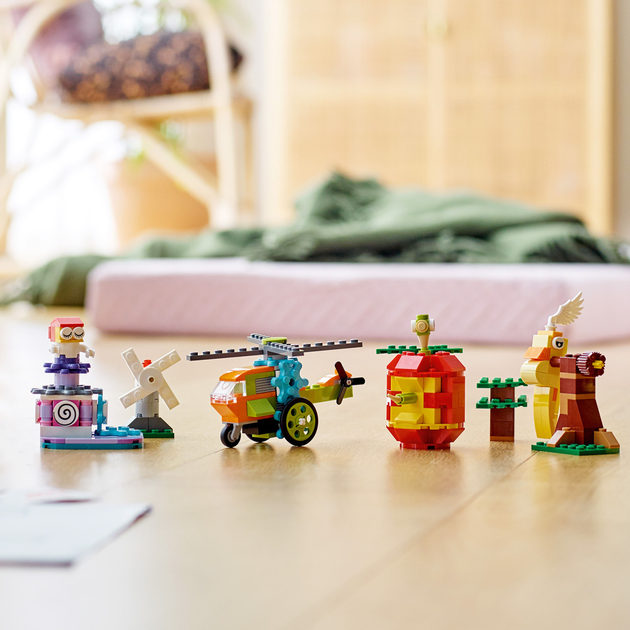 Zestaw klocków LEGO Classic Klocki i funkcje 500 elementów (11019) - obraz 5