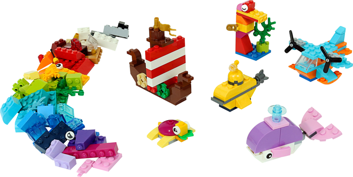 Конструктор LEGO Classic Творчі веселощі в океані 333 деталі (11018) - зображення 8