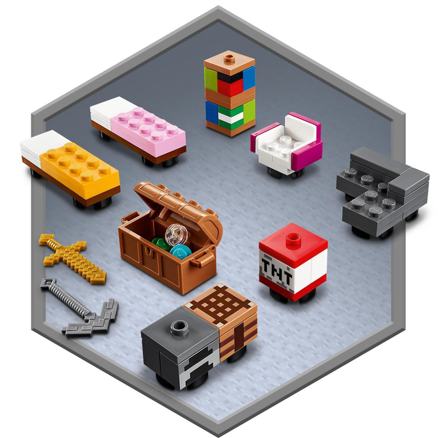 Конструктор LEGO Minecraft Сучасний будиночок на дереві 909 деталей (21174) - зображення 7