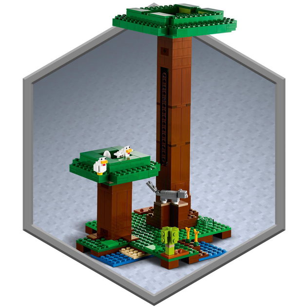 Конструктор LEGO Minecraft Сучасний будиночок на дереві 909 деталей (21174) - зображення 9