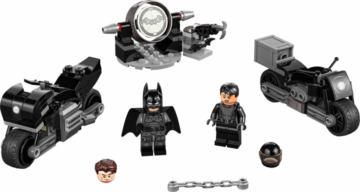 Zestaw klocków LEGO Super Heroes DC Batman Batman i Selina Kyle: Motocyklowy pościg 149 elementów (76179) - obraz 2