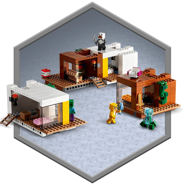 Конструктор LEGO Minecraft Сучасний будиночок на дереві 909 деталей (21174) - зображення 10
