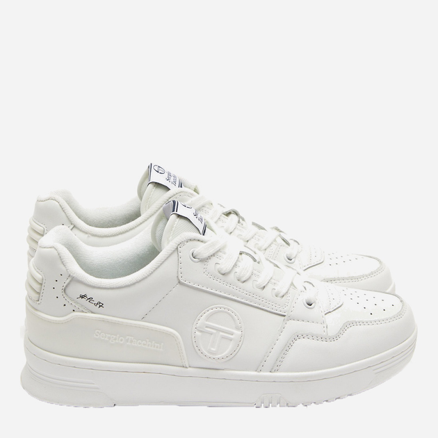 Tenisówki męskie materiałowe na platformie do kostki Sergio Tacchini STM922900-01 45 (US11.5) 29.5 cm Białe (8055747494805) - obraz 1