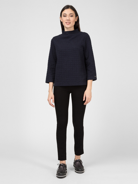 Світшот жіночий Tommy Hilfiger WW0WW23628 XS Темно-синій (8719704319852) - зображення 4