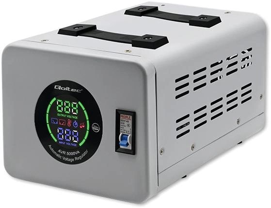 Стабілізатор напруги Qoltec автоматичний AVR 5000VA (5901878507262) - зображення 1