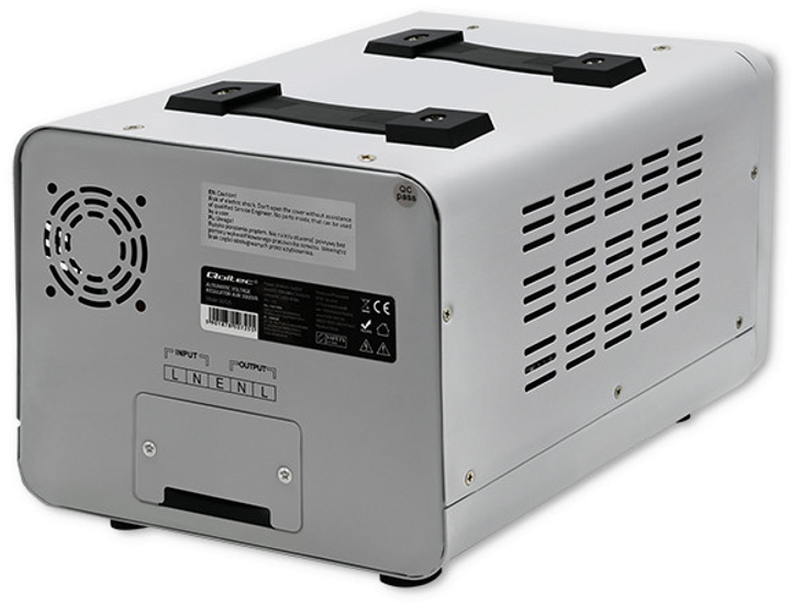 Стабілізатор напруги Qoltec автоматичний AVR 3000VA (5901878507255) - зображення 2