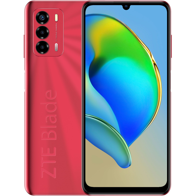 Смартфон ZTE Blade V40 Vita 6/128GB Red (UA UCRF) – фото, відгуки ...