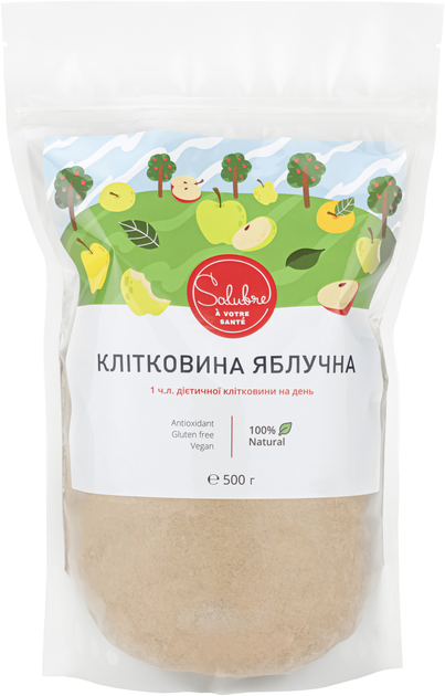 Клетчатка яблочная Salubre a votre sante 500 г (0.5 кг) (4820213210173 ...