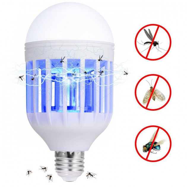 Светодиодная противомоскитная лампа приманка Zapp Light от насекомых ...