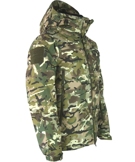 Куртка чоловіча тактична KOMBAT UK військова з липучками під шеврони ЗСУ Delta SF S мультікам (SK-kb-dsfj-btp-s) - зображення 1